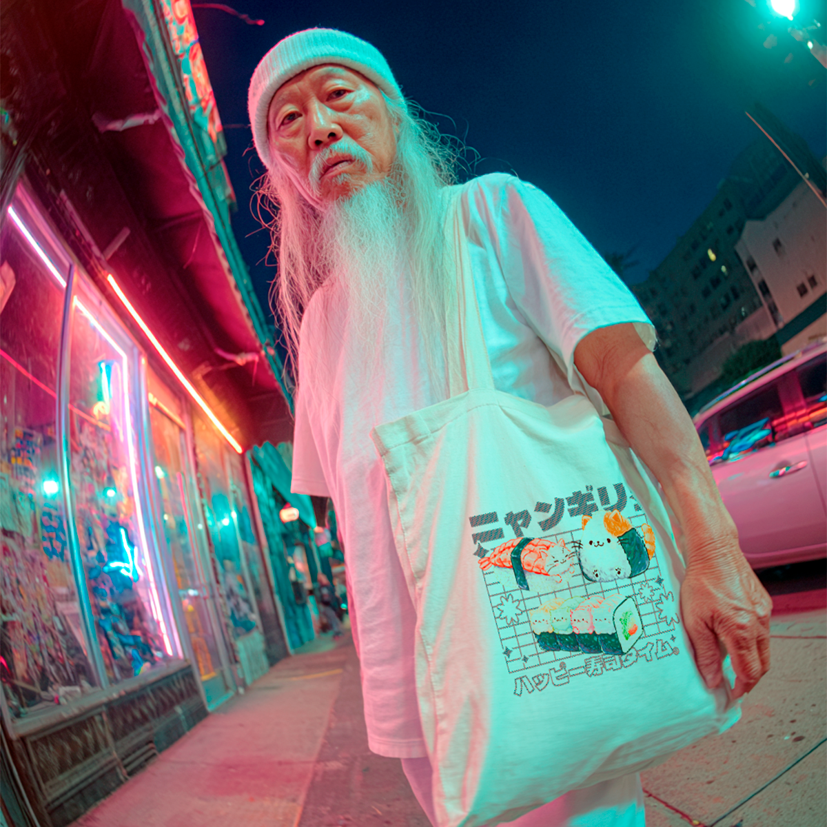 THE KAWAII SUSHI CAT TOTE 💖