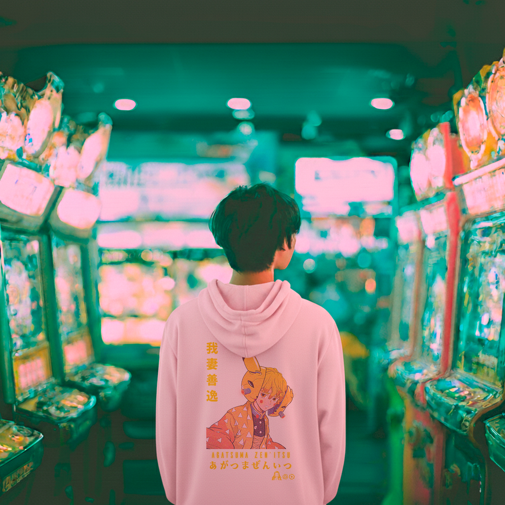 ⚡️Zenitsu Agatsuma Cyber-Strike Style Hoodie⚡️